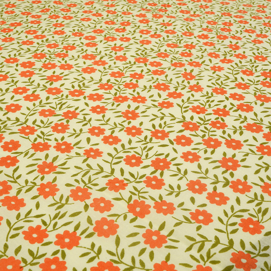 RedFlower Women's Unstitched Printed Pure Dyed Cotton Fabric Material