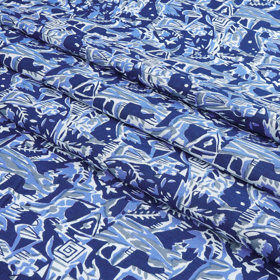 RedFlower Unisex Unstitched Printed Pure Cotton Fabric Material
