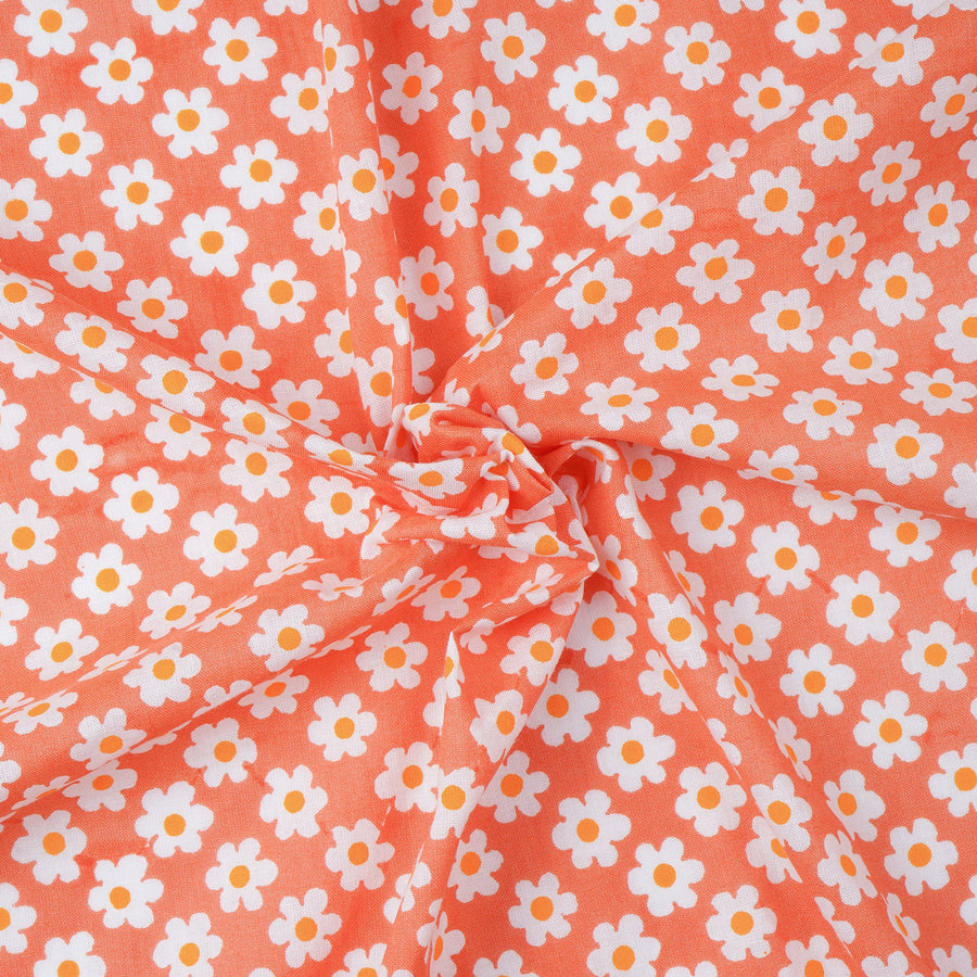 RedFlower Women's Unstitched Printed Pure Cotton Fabric Material