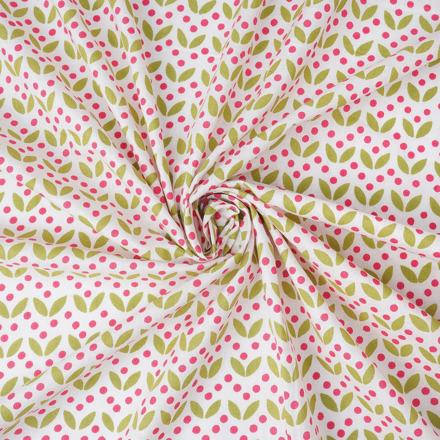 RedFlower Women's Unstitched Printed Pure Cotton Fabric Material