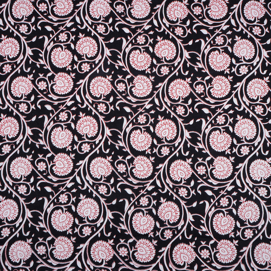 RedFlower Women's Unstitched Printed Pure Cotton Fabric Material