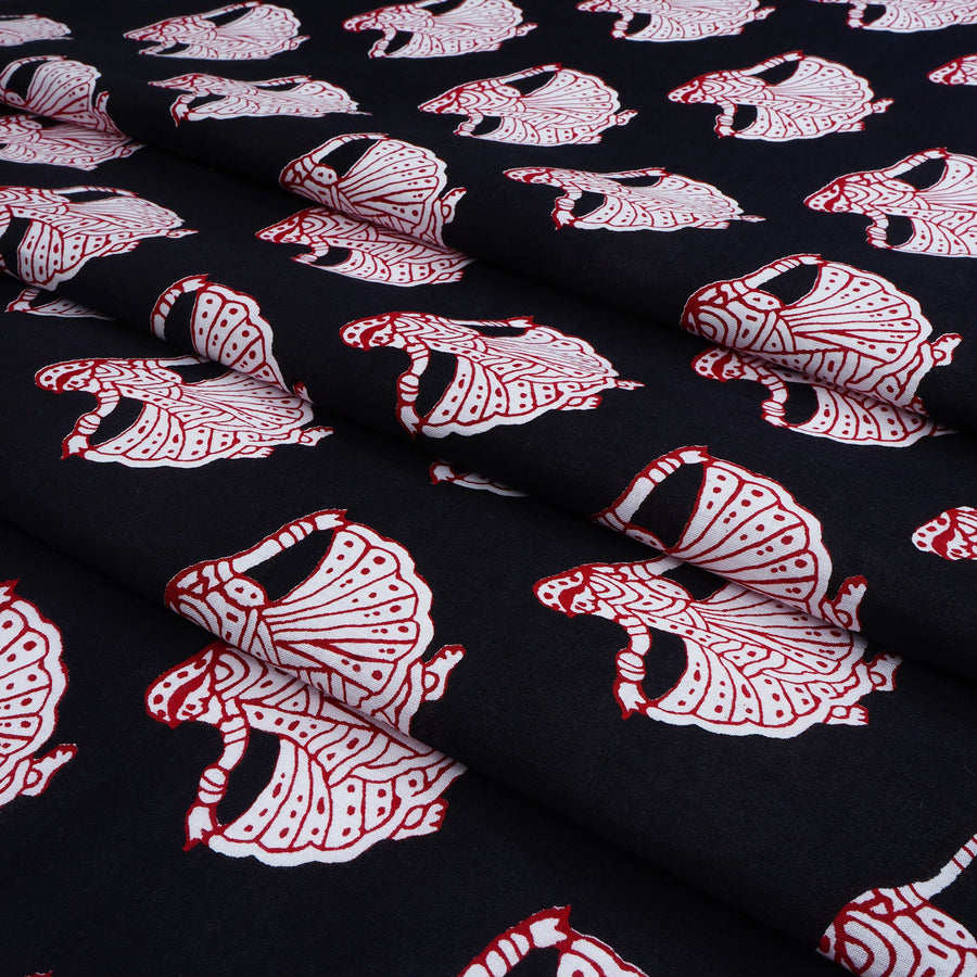 RedFlower Women's Unstitched Printed Pure Cotton Fabric Material