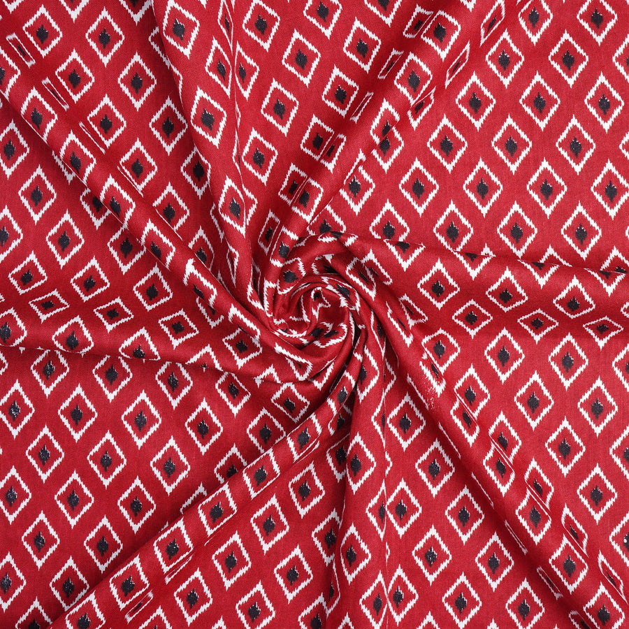 RedFlower Women's Unstitched Printed Pure Cotton Fabric Material