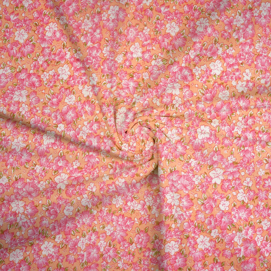 RedFlower Women's Unstitched Printed Pure Cotton Fabric Material