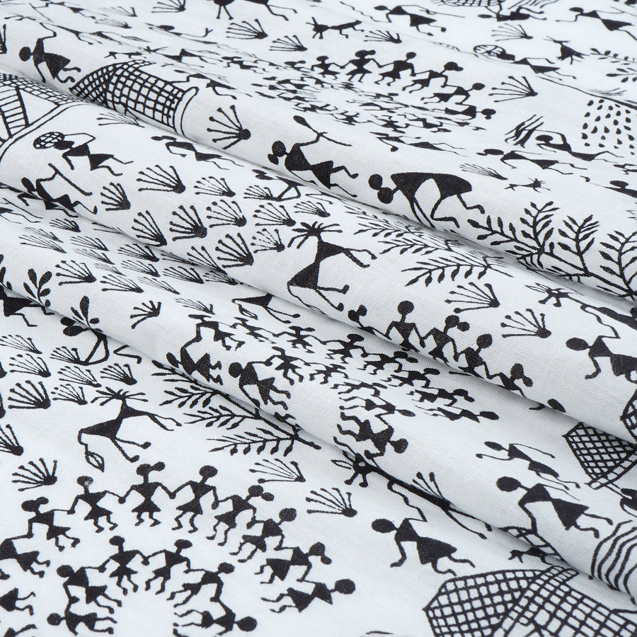RedFlower Women's Unstitched Printed Pure Cotton Fabric Material