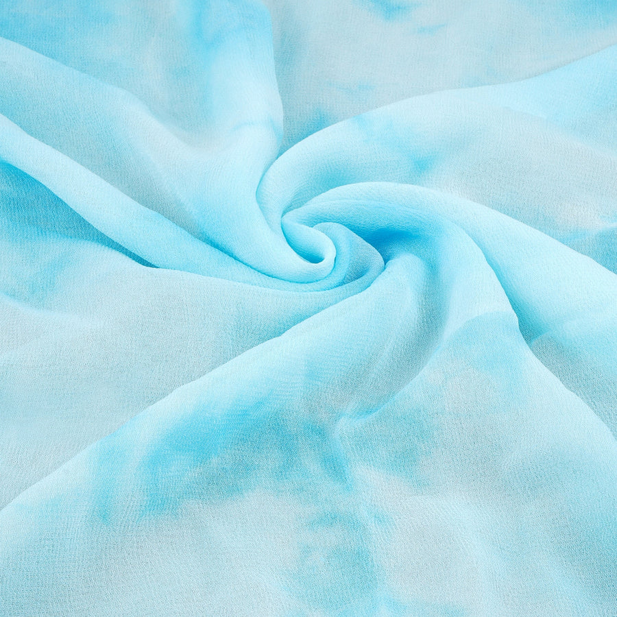 RedFlower Women's Unstitched Tie & Dye Pure Viscose Georgette Fabric Material