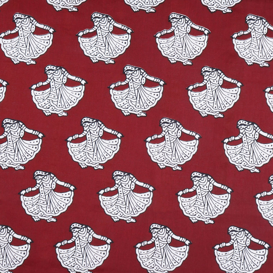 RedFlower Women's Unstitched Printed Pure Cotton Fabric Material