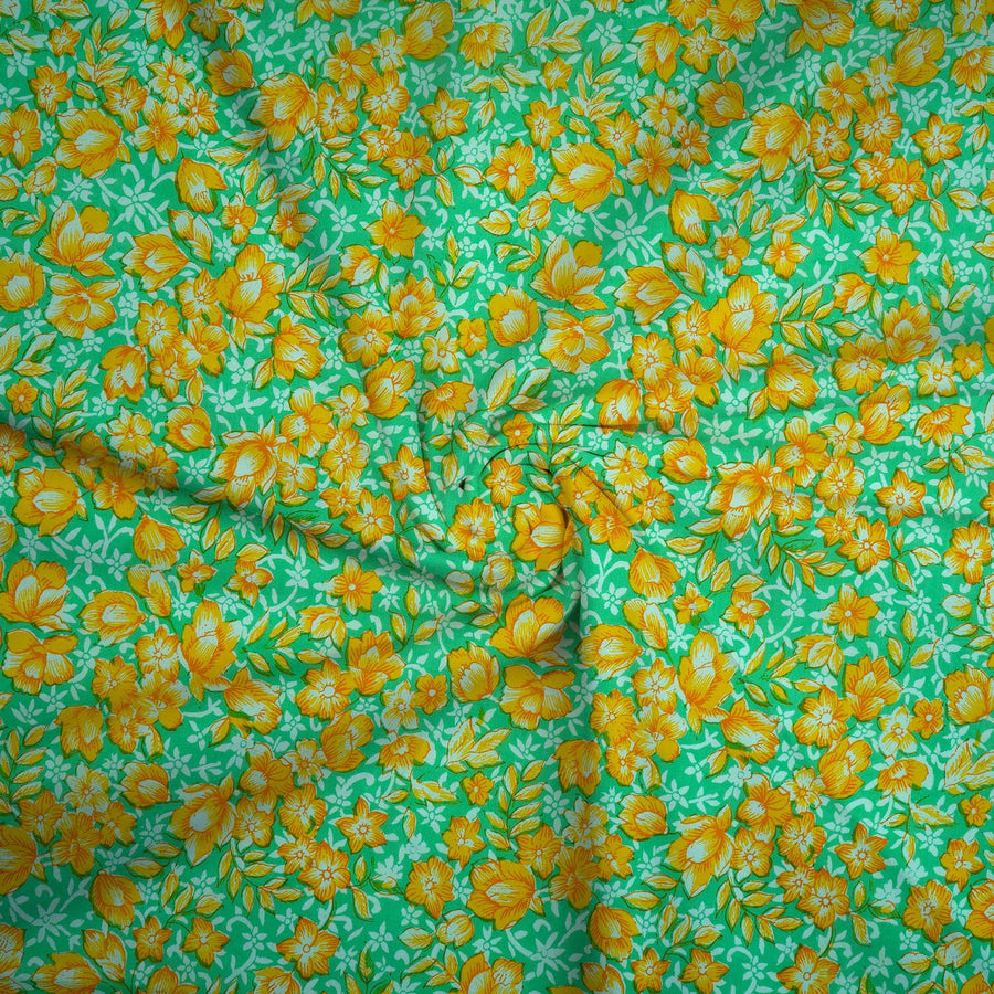 RedFlower Women's Unstitched Printed Pure Dyed Cotton Fabric Material