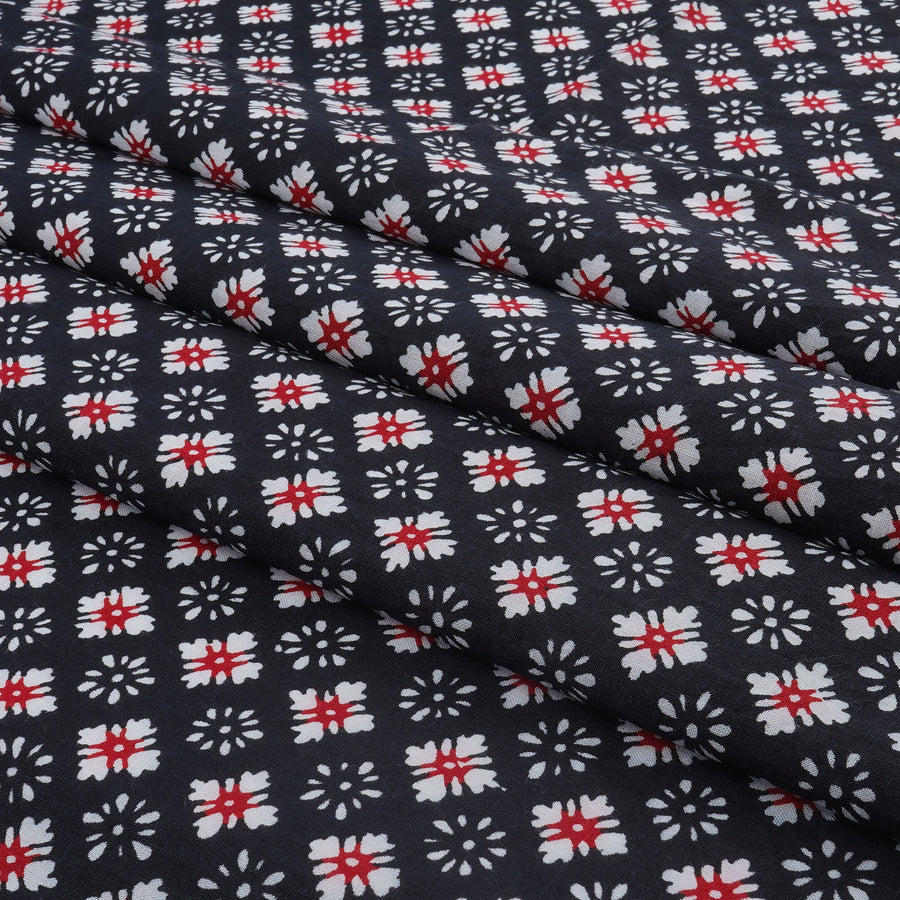 RedFlower Women's Unstitched Printed Pure Cotton Fabric Material