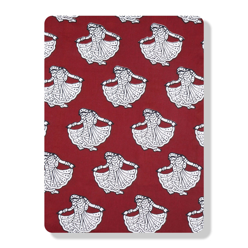 RedFlower Women's Unstitched Printed Pure Cotton Fabric Material