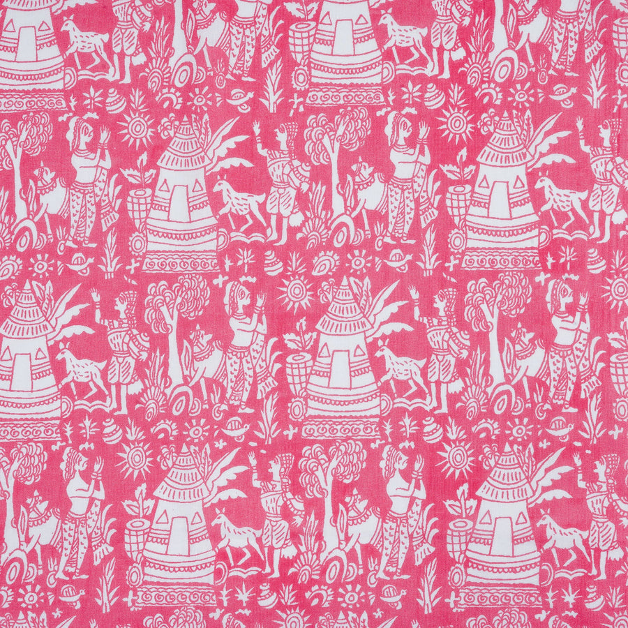 RedFlower Women's Unstitched Printed Pure Cotton Fabric Material
