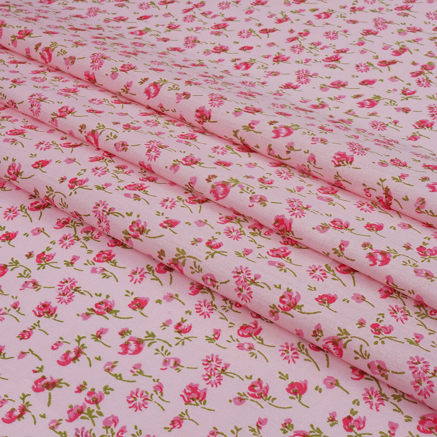 RedFlower Women's Unstitched Printed Pure Dyed Cotton Fabric Material