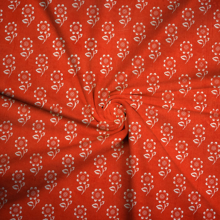RedFlower Women's Unstitched Printed Pure Cotton Fabric Material