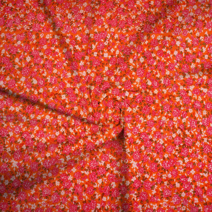 RedFlower Women's Unstitched Printed Pure Dyed Cotton Fabric Material