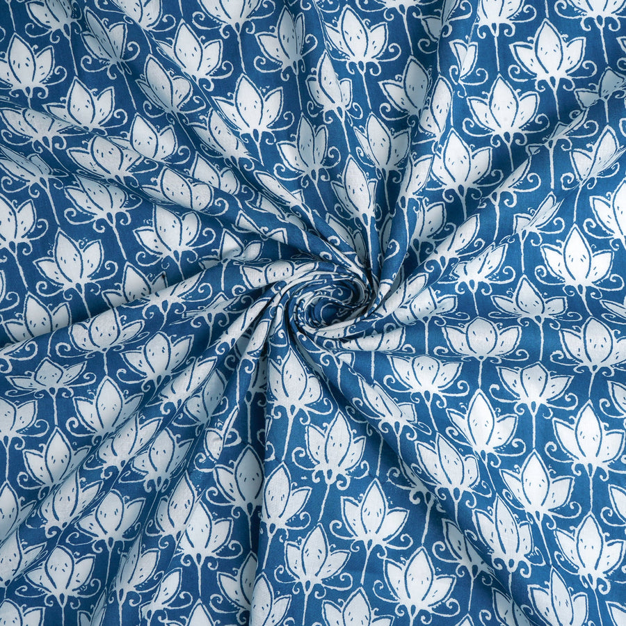 RedFlower Women's Unstitched Printed Pure Cotton Fabric Material