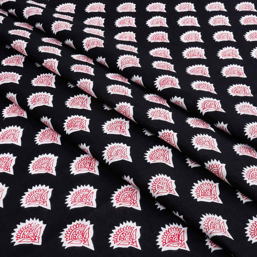 RedFlower Women's Unstitched Printed Pure Cotton Fabric Material