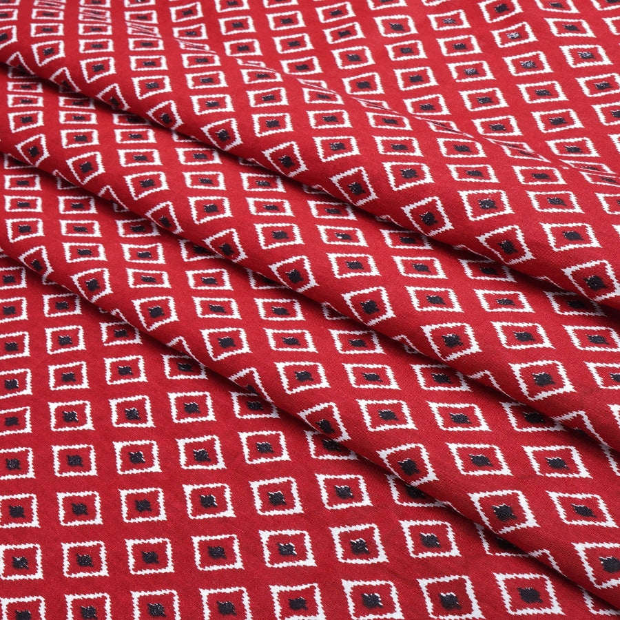 RedFlower Women's Unstitched Printed Pure Cotton Fabric Material