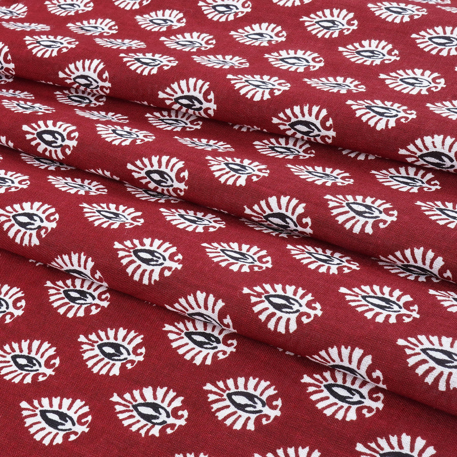 RedFlower Women's Unstitched Printed Pure Cotton Fabric Material