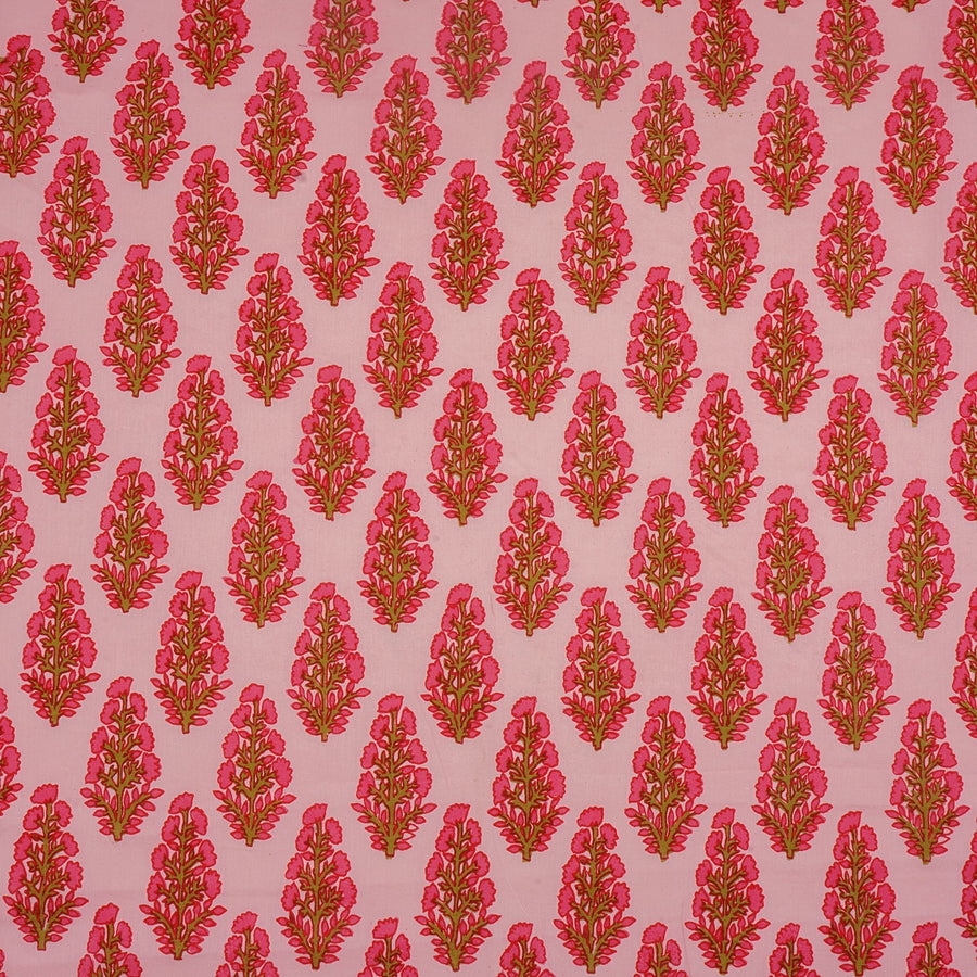 RedFlower Women's Unstitched Printed Pure Dyed Cotton Fabric Material