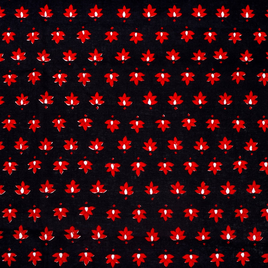 RedFlower Women's Unstitched Printed Pure Cotton Fabric Material