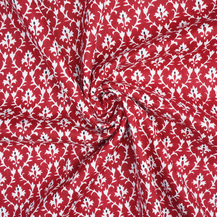 RedFlower Women's Unstitched Printed Pure Cotton Fabric Material
