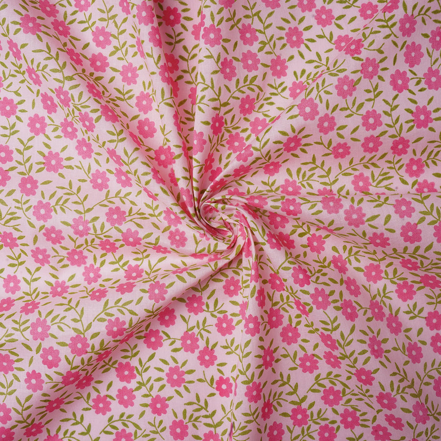 RedFlower Women's Unstitched Printed Pure Dyed Cotton Fabric Material