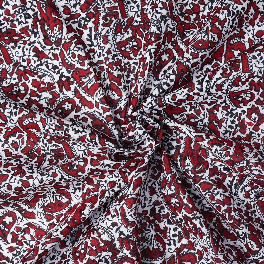 RedFlower Women's Unstitched Printed Pure Cotton Fabric Material