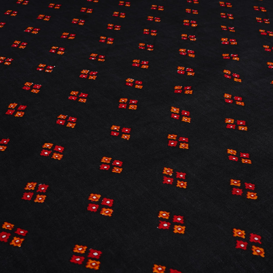 RedFlower Women's Unstitched Printed Pure Cotton Fabric Material