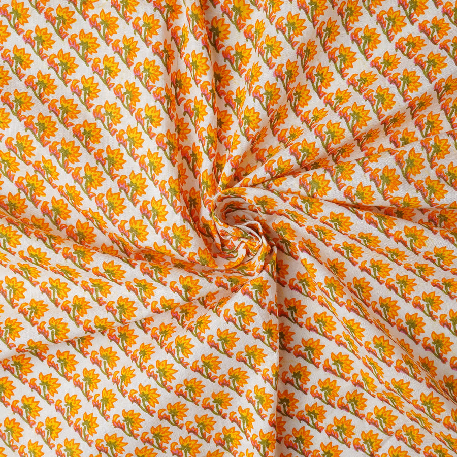 RedFlower Women's Unstitched Printed Pure Cotton Fabric Material