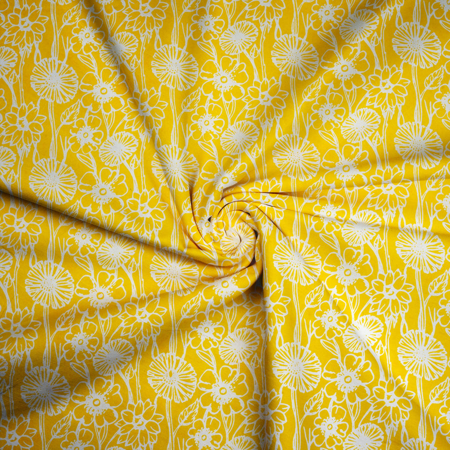 RedFlower Women's Unstitched Printed Pure Cotton Fabric Material