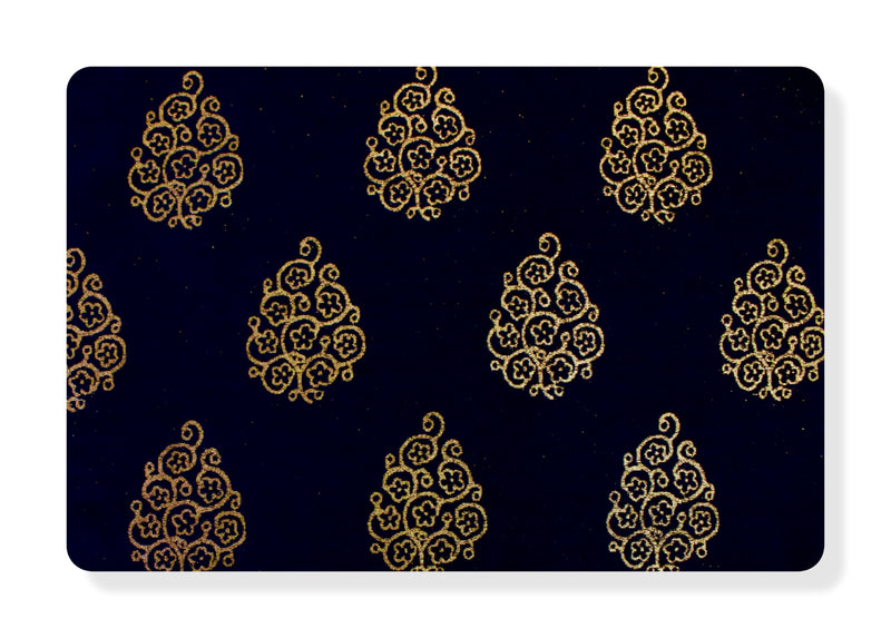 RedFlower Women's Unstitched Printed Poly Chanderi Fabric Material