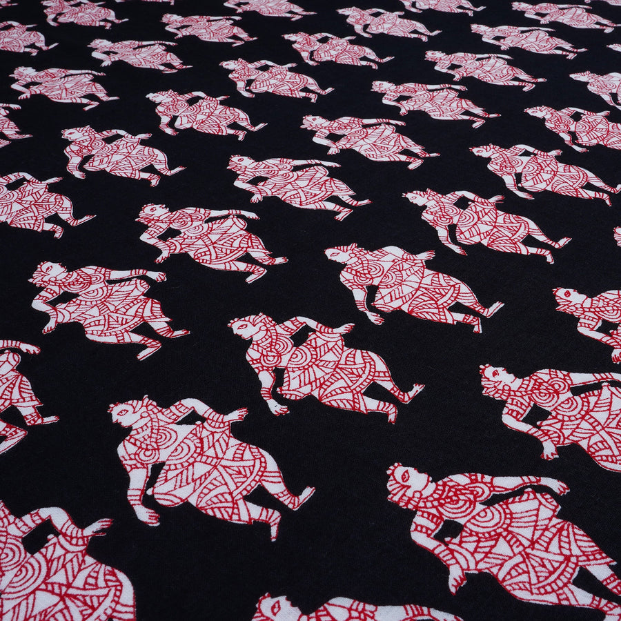 RedFlower Women's Unstitched Printed Pure Cotton Fabric Material