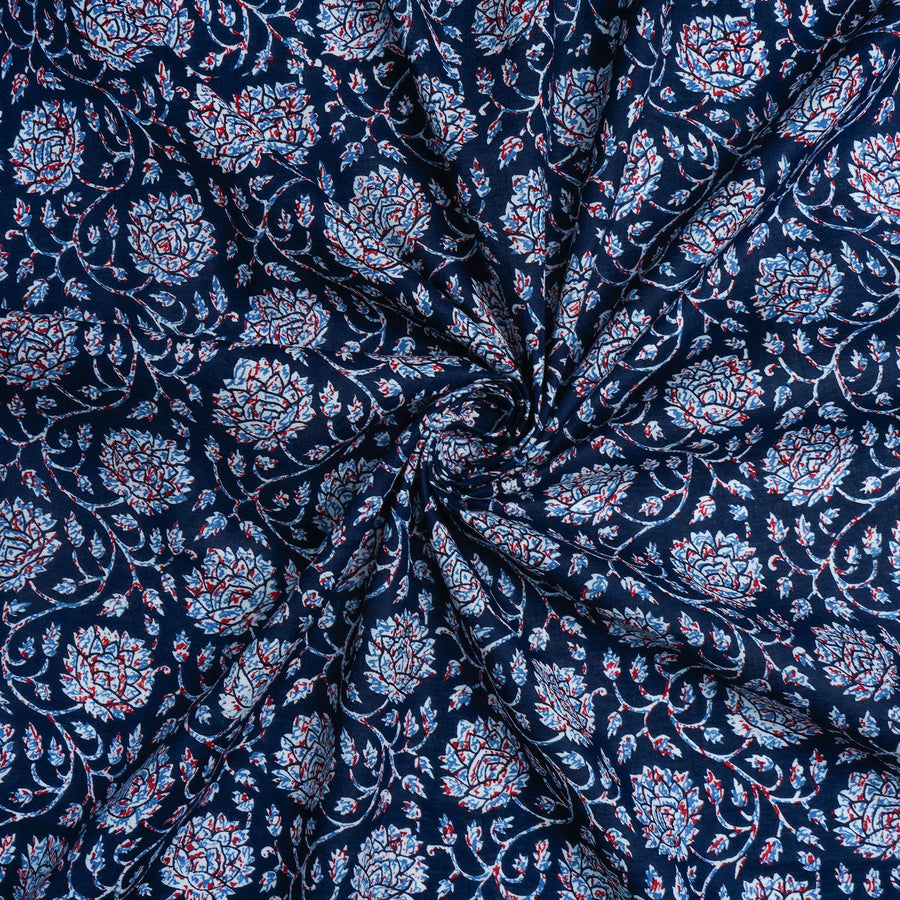 RedFlower Women's Unstitched Printed Pure Cotton Fabric Material