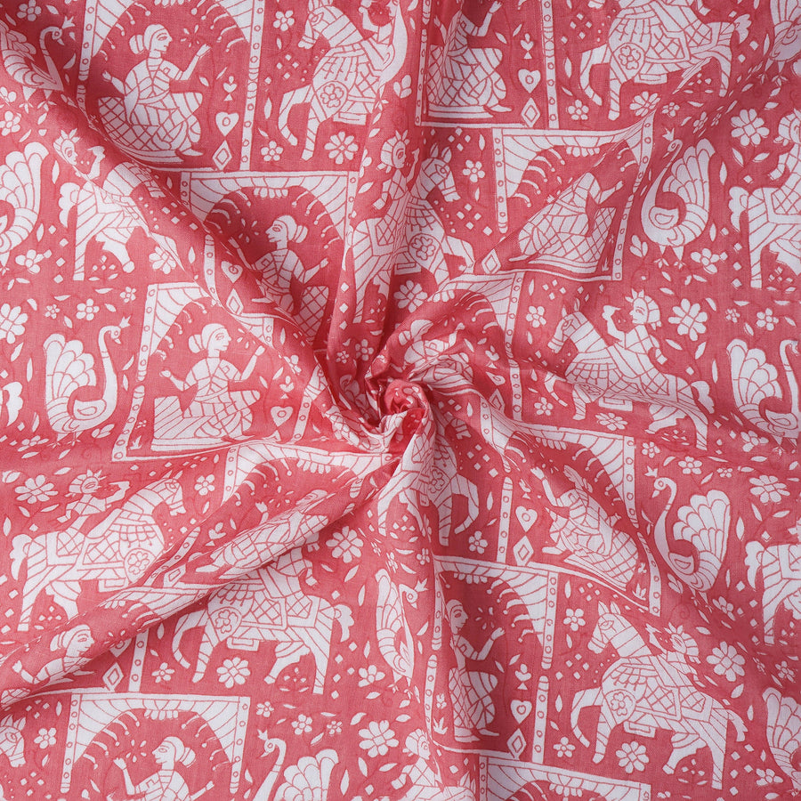 RedFlower Women's Unstitched Printed Pure Cotton Fabric Material