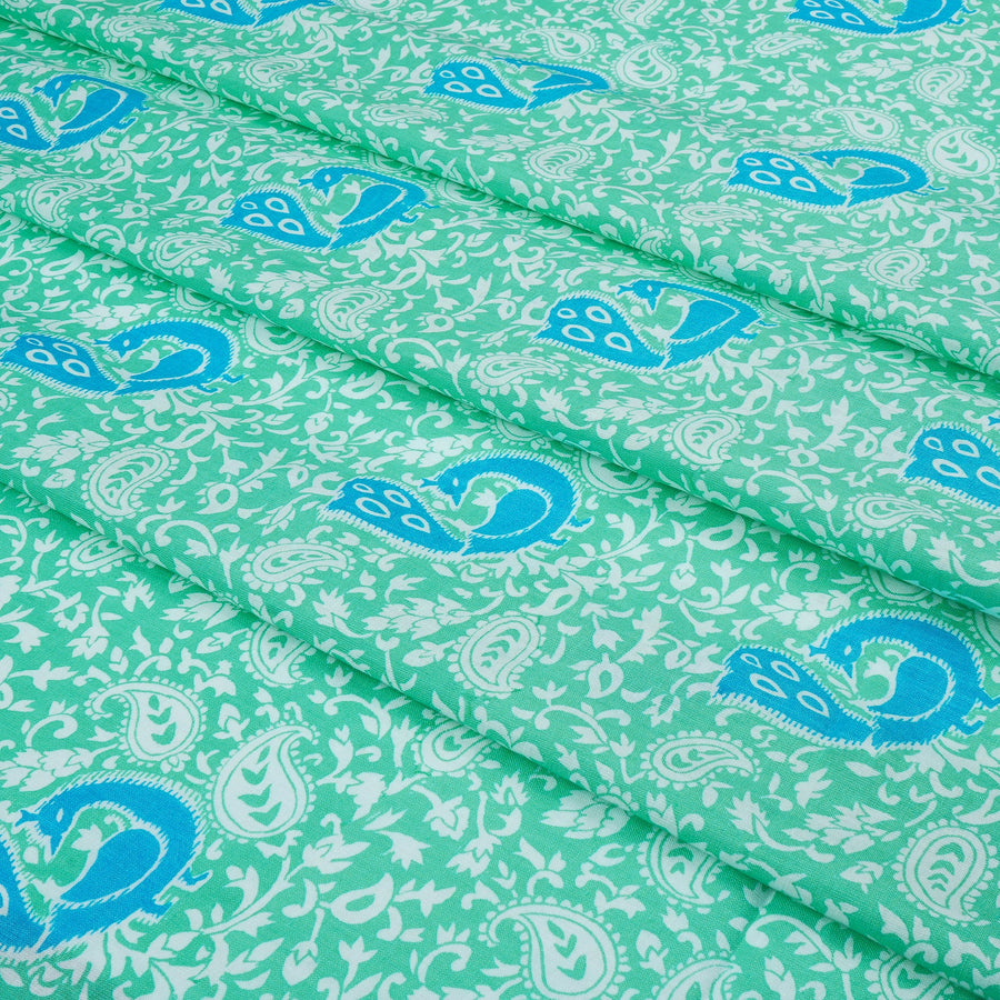 RedFlower Women's Unstitched Printed Pure Cotton Fabric Material