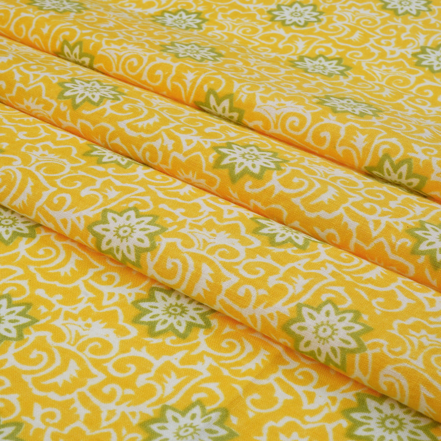 RedFlower Women's Unstitched Printed Pure Cotton Fabric Material