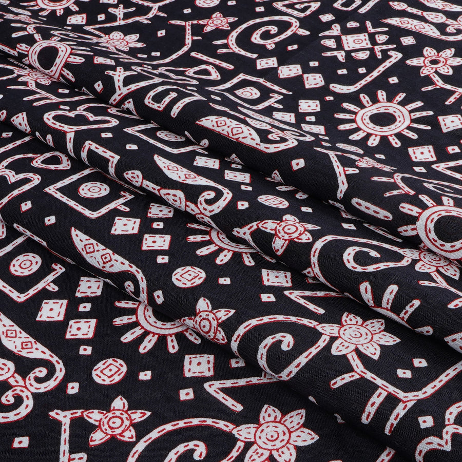 RedFlower Women's Unstitched Printed Pure Cotton Fabric Material