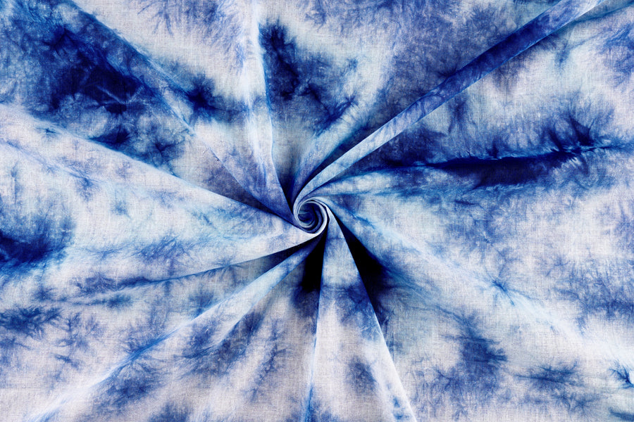 RedFlower Unisex Unstitched Tie and Dye Pure Cotton Fabric Material