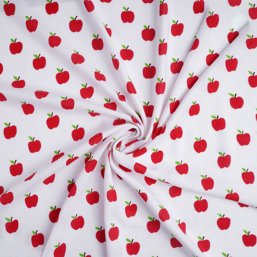 RedFlower Quirky Unstitched Printed Pure Viscose Rayon Fabric Material