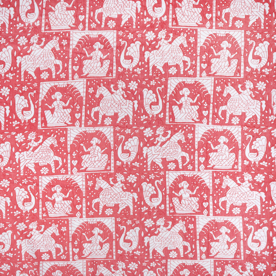 RedFlower Women's Unstitched Printed Pure Cotton Fabric Material