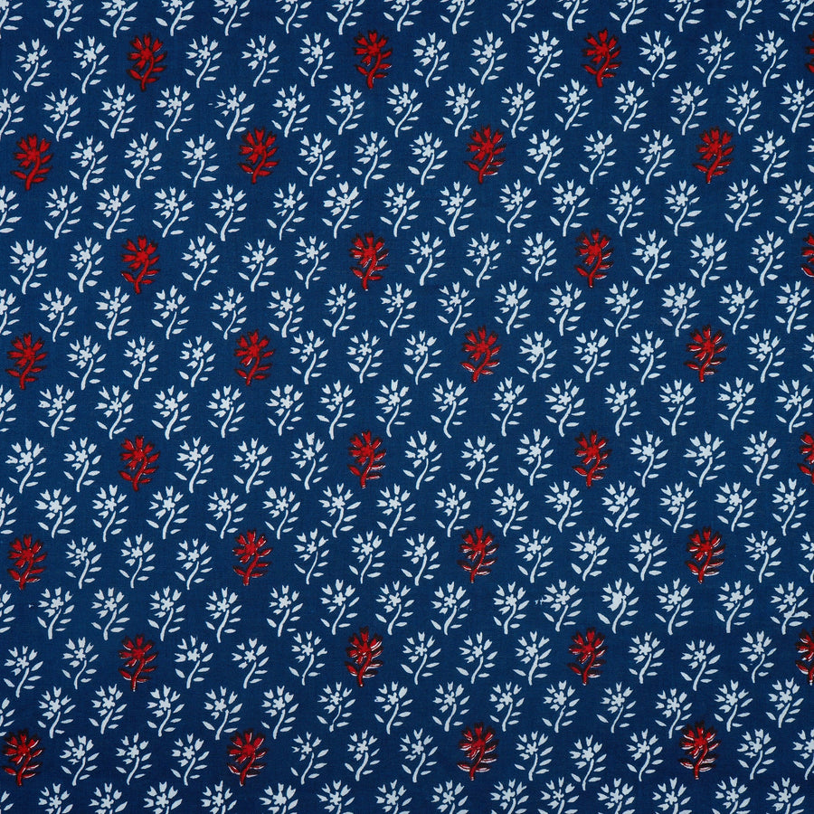 RedFlower Women's Unstitched Printed Pure Cotton Fabric Material