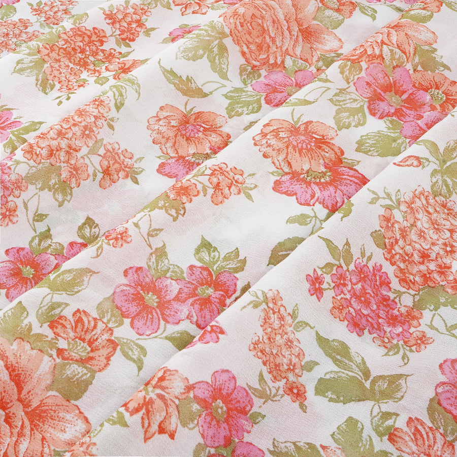 RedFlower Women's Unstitched Printed Pure Viscose Georgette Fabric Material