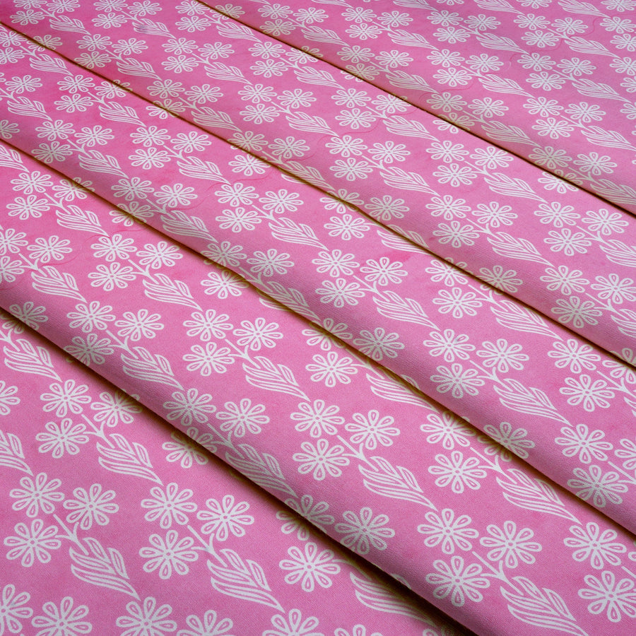 RedFlower Women's Unstitched Printed Pure Cotton Fabric Material