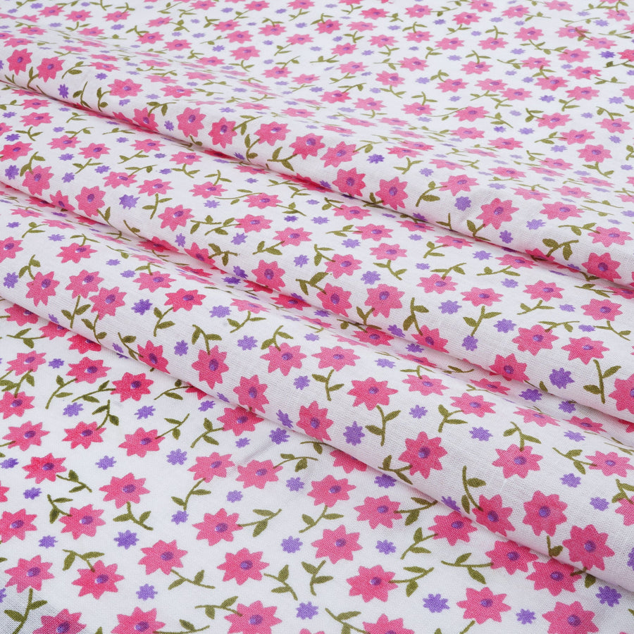 RedFlower Women's Unstitched Printed Pure Cotton Fabric Material