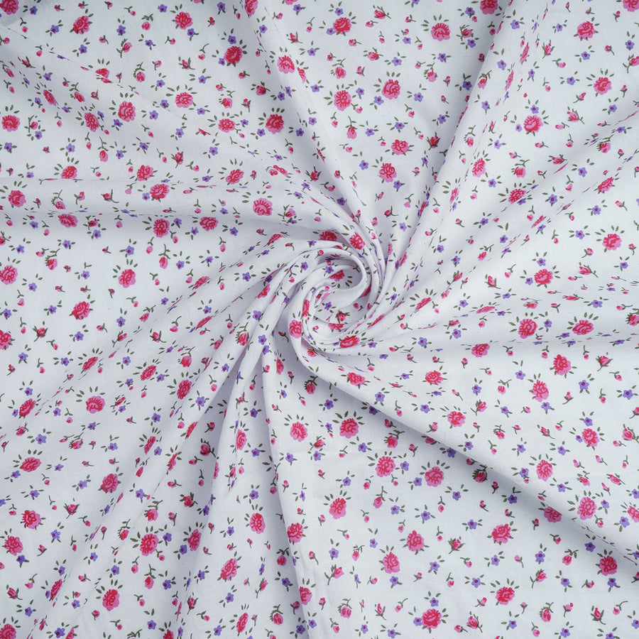 RedFlower Women's Unstitched Printed Pure Cotton Fabric Material