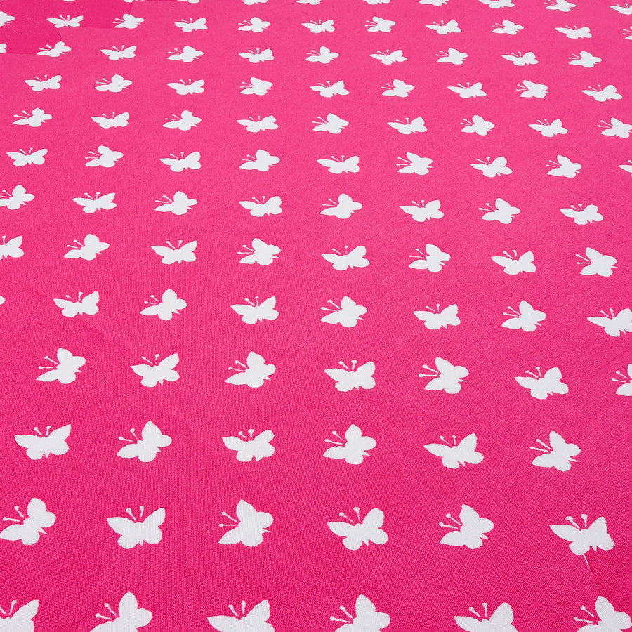 RedFlower Quirky Unstitched Printed Pure Viscose Rayon Fabric Material