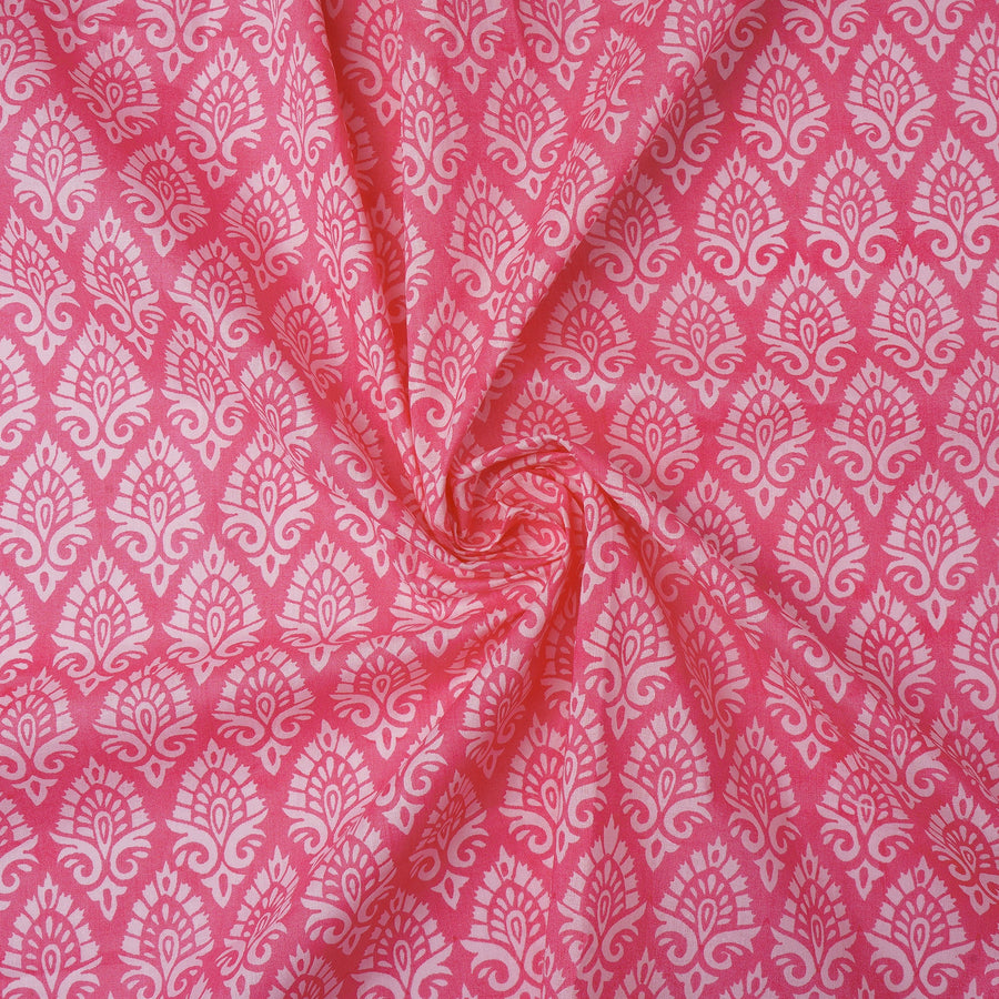 RedFlower Women's Unstitched Printed Pure Dyed Cotton Fabric Material