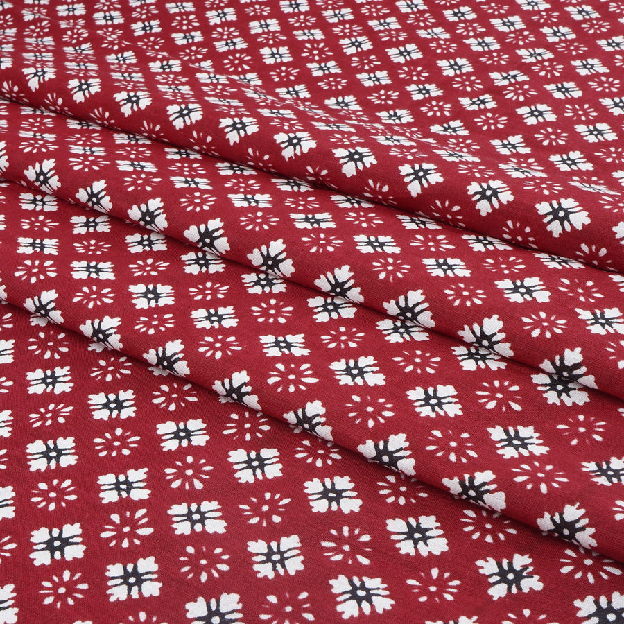 RedFlower Women's Unstitched Printed Pure Cotton Fabric Material