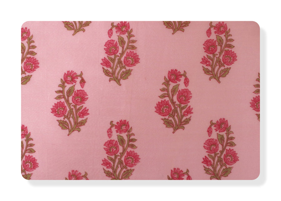 RedFlower Women's Unstitched Printed Poly Chanderi Fabric Material