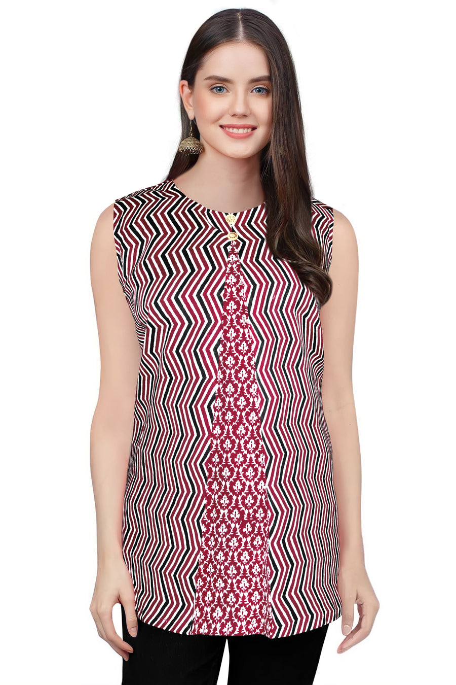 RedFlower Women's Readymade Printed Kurti Top
